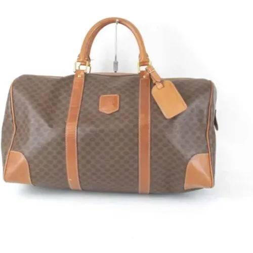 Pre-owned Weekend Bags, female, , Size: ONE SIZE Pre-owned Leather celine-bags - Celine Vintage - Modalova