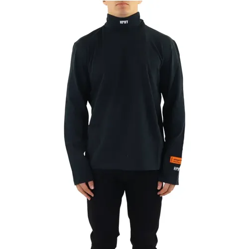 Embroidered Rollneck Sweater , male, Sizes: 2XS - Heron Preston - Modalova