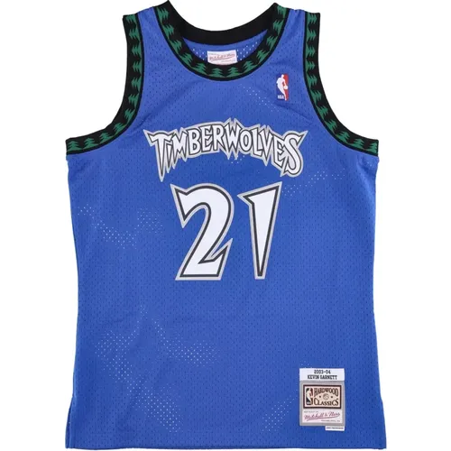 Sportswear, male, , Size: S Kevin Garnett Swingman Jersey 2003-04 - Mitchell & Ness - Modalova