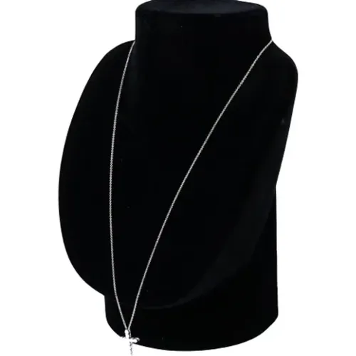 Pre-owned Jewellery, female, , Size: ONE SIZE Pre-owned Platinum necklaces - Tiffany & Co. Pre-owned - Modalova