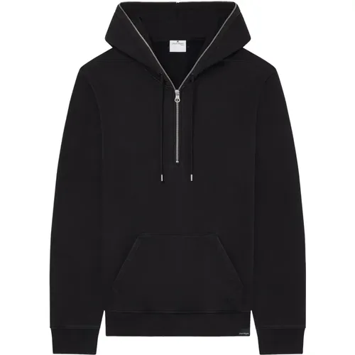 Zipped Fleece Hoodie , male, Sizes: L, S - Courrèges - Modalova