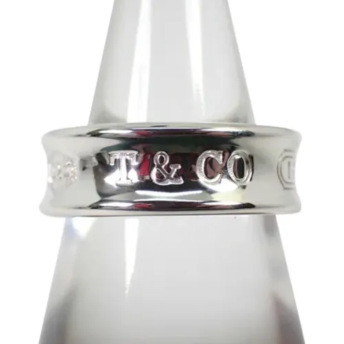 Pre-owned Jewellery, female, , Size: ONE SIZE Pre-owned Silver rings - Tiffany & Co. Pre-owned - Modalova