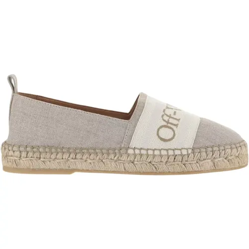 Espadrilles, female, , Size: 10 US Owib014S24Fab001 6161 10000030 - Off White - Modalova