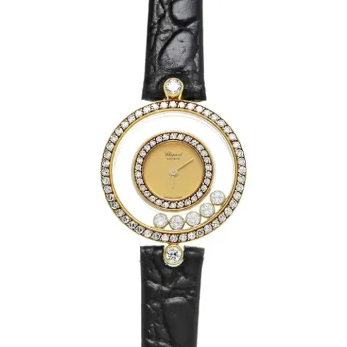 Pre-owned Watches, female, , Size: ONE SIZE Pre-owned Gold watches - Chopard Pre-owned - Modalova