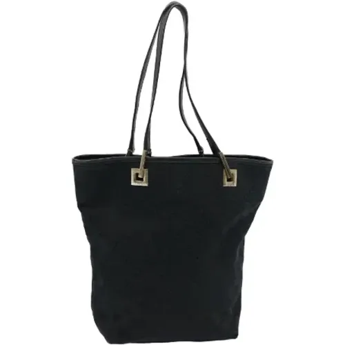 Pre-owned Tote Bags, female, , Size: ONE SIZE Pre-owned Canvas gucci-bags - Gucci Vintage - Modalova