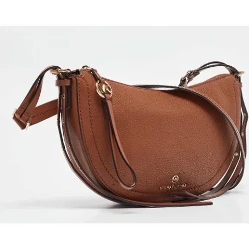 Pre-owned Cross Body Bags, female, , Size: ONE SIZE Pre-owned Leather shoulder-bags - Michael Kors Pre-owned - Modalova