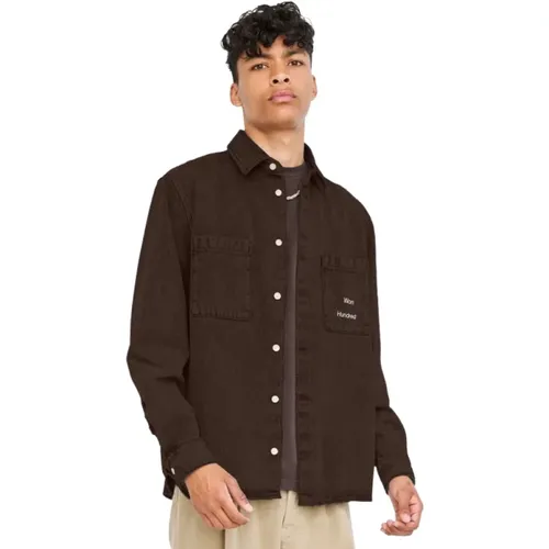 Blake Overshirt - Classic Box Fit , male, Sizes: M, XL, S, L - Won Hundred - Modalova