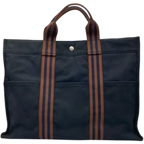 Pre-owned Tote Bags, female, , Size: ONE SIZE Pre-owned Cotton totes - Hermès Vintage - Modalova