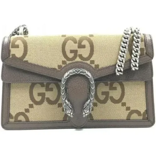 Pre-owned Cross Body Bags, female, , Size: ONE SIZE Pre-owned Canvas gucci-bags - Gucci Vintage - Modalova