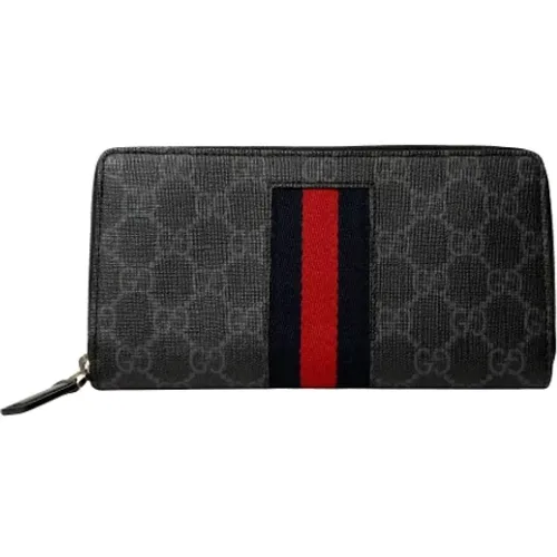 Pre-owned Wallets, female, , Size: ONE SIZE Pre-owned Leather wallets - Gucci Vintage - Modalova