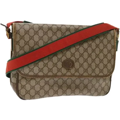 Pre-owned Shoulder Bags, female, , Size: ONE SIZE Pre-owned Canvas gucci-bags - Gucci Vintage - Modalova