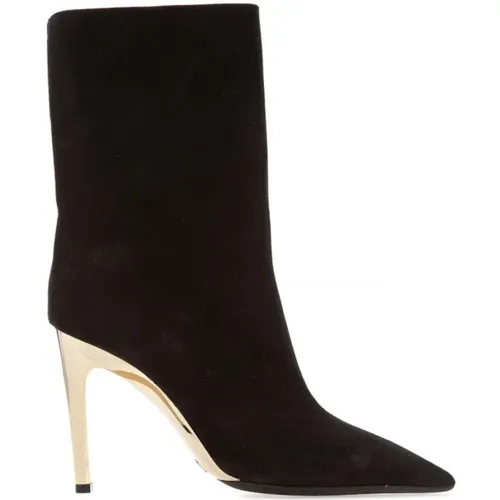 Schwarze Wildleder Stiefeletten - Jimmy Choo - Modalova