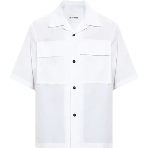 Cotton shirt , male, Sizes: S - Jil Sander - Modalova