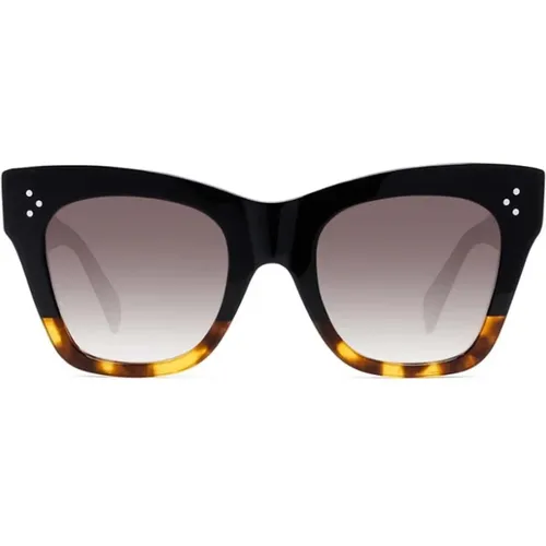 Sunglasses, unisex, , Size: ONE SIZE Square Sunglasses and Tortoiseshell - Celine - Modalova