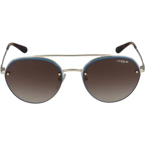 Stylische Sonnenbrille für sonnige Tage , Damen, Größe: 54 MM - Vogue - Modalova