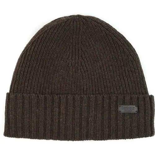 Beanies, unisex, , Size: ONE SIZE Ribbed Knit Beanie Hat, , One Size - Barbour - Modalova