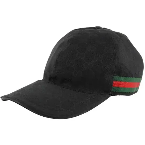 Pre-owned Accessories, female, , Size: ONE SIZE Pre-Owned Fabric Hat with Vintage Charm - Gucci Vintage - Modalova