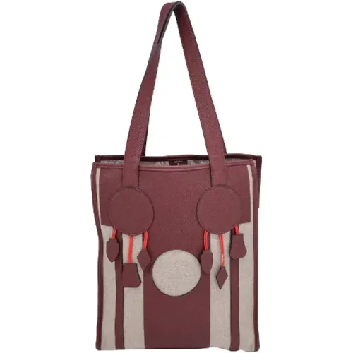 Pre-owned Tote Bags, female, , Size: ONE SIZE Pre-owned Canvas totes - Hermès Vintage - Modalova