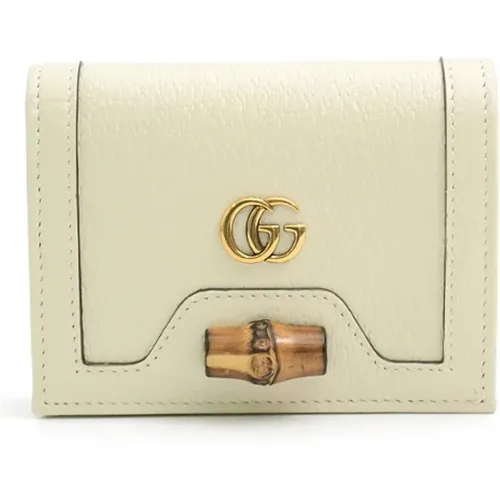 Pre-owned Wallets, female, , Size: ONE SIZE Pre-owned Leather wallets - Gucci Vintage - Modalova