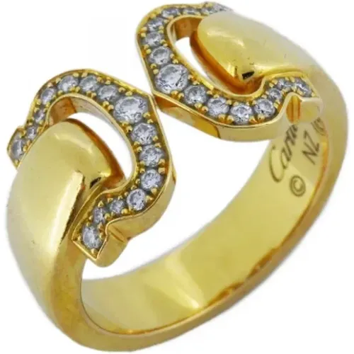 Pre-owned Gold rings , female, Sizes: ONE SIZE - Cartier Vintage - Modalova