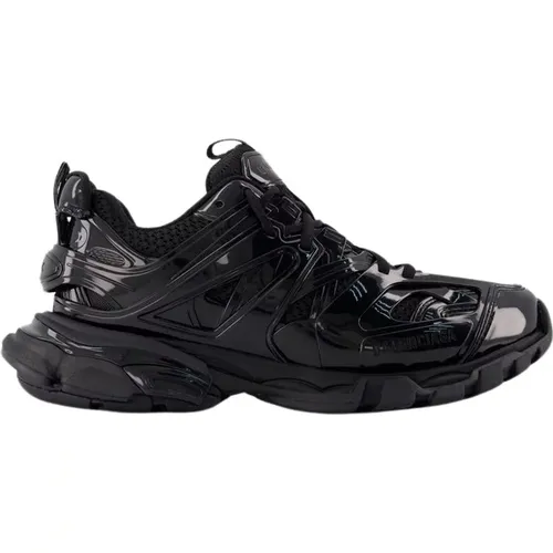 Noir Track Sneakers - Rubber Sole , unisex, Sizes: 1 UK, 2 UK - Balenciaga - Modalova