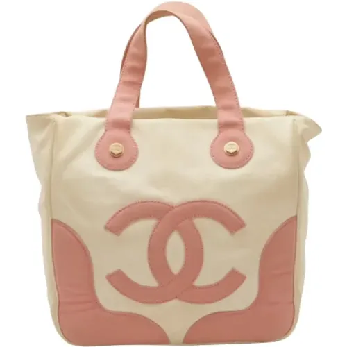 Pre-owned Tote Bags, female, , Size: ONE SIZE Pre-owned Canvas totes - Chanel Vintage - Modalova