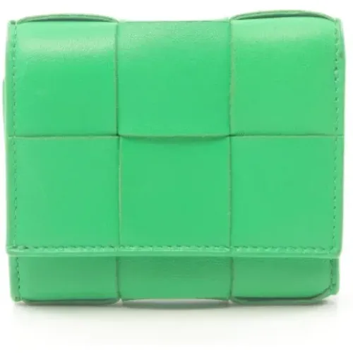 Pre-owned Wallets, female, , Size: ONE SIZE Pre-owned Leather wallets - Bottega Veneta Vintage - Modalova