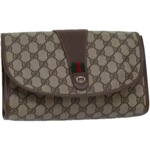 Pre-owned Leder clutches - Gucci Vintage - Modalova