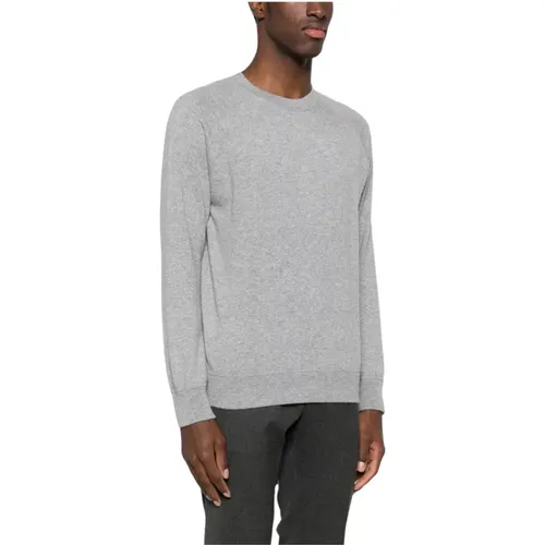 Graue Sweatshirts für Herren Aw23 , Herren, Größe: L - Barba - Modalova