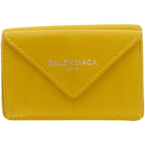 Pre-owned Wallets, female, , Size: ONE SIZE Pre-owned Leather wallets - Balenciaga Vintage - Modalova