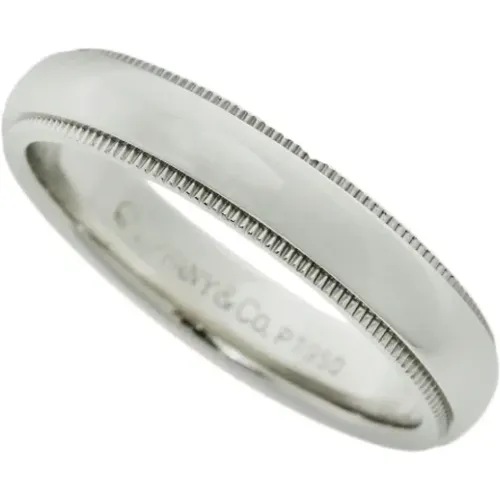 Pre-owned Jewellery, female, , Size: ONE SIZE Pre-owned Platinum rings - Tiffany & Co. Pre-owned - Modalova