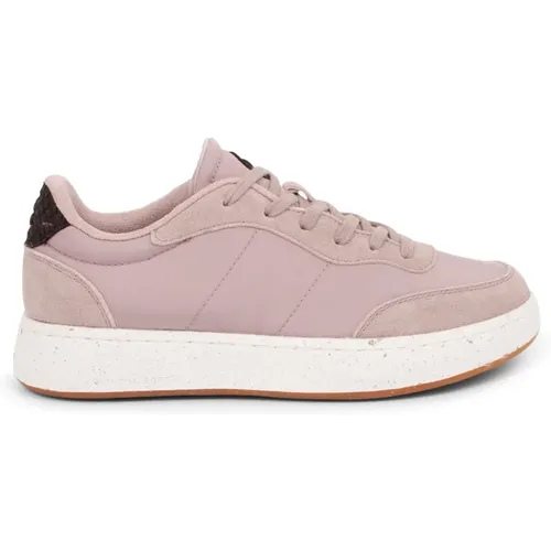 May Sneaker with Nylon and Suede , female, Sizes: 3 UK - Woden - Modalova