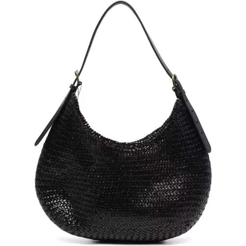 Shoulder Bags, female, , Size: ONE SIZE Luna Mezza Shoulder Bag - Dragon Diffusion - Modalova