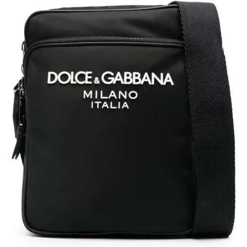 Messenger Bags, male, , Size: ONE SIZE Shoulder Bag - Dolce & Gabbana - Modalova