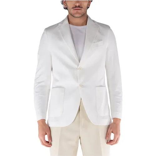 Garment Dyed Oxford Jacke , Herren, Größe: L - Circolo 1901 - Modalova