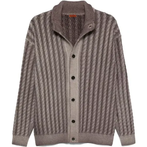 Cardigans, male, , Size: S Knit Cardigan Sweater - Barena Venezia - Modalova