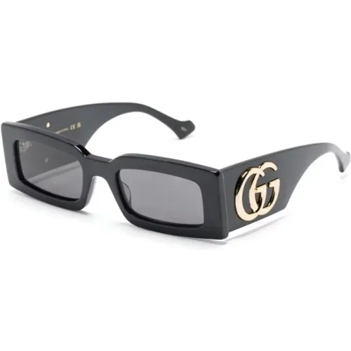 Gg1425S 001 Sunglasses , female, Sizes: 53 MM - Gucci - Modalova