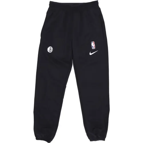 Sweatpants, male, , Size: XL Brooklyn Nets NBA Tracksuit Pants - Nike - Modalova