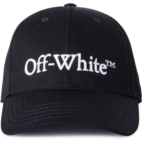 Caps, female, , Size: M Bookish Logo Baseball Cap - Off White - Modalova