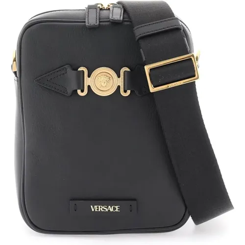 Messenger Bags, male, , Size: ONE SIZE Style/Model - Versace - Modalova