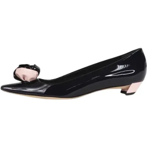 Pre-owned Leather flats , female, Sizes: 9 UK - Dior Vintage - Modalova