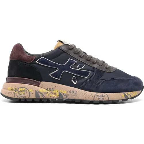 Sneakers, male, , Size: 6 US Suede sneakers with 4 cm sole - Premiata - Modalova