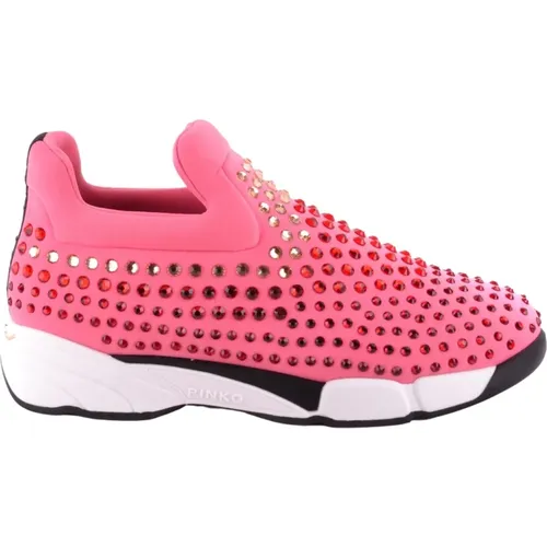 Sneakers , female, Sizes: 3 UK, 4 UK - pinko - Modalova