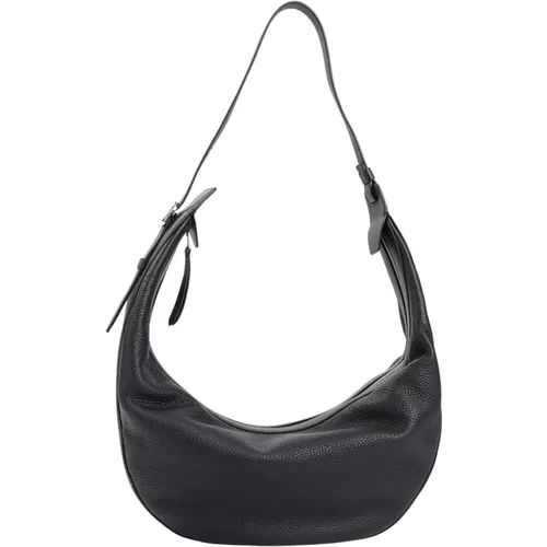 Schwarze Augustina Hobo Tasche - Khaite - Modalova