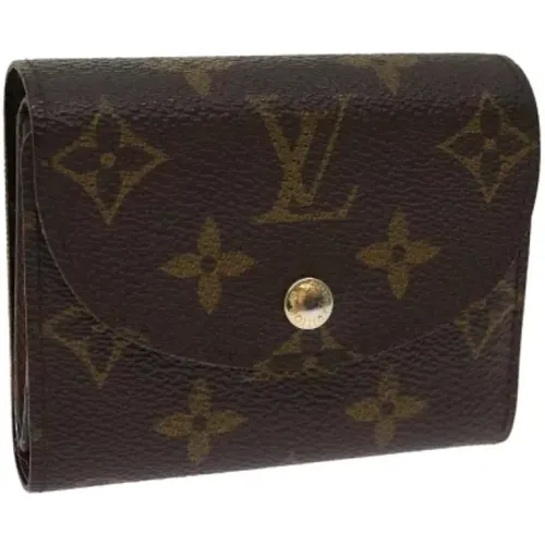 Pre-owned Coated canvas wallets , female, Sizes: ONE SIZE - Louis Vuitton Vintage - Modalova