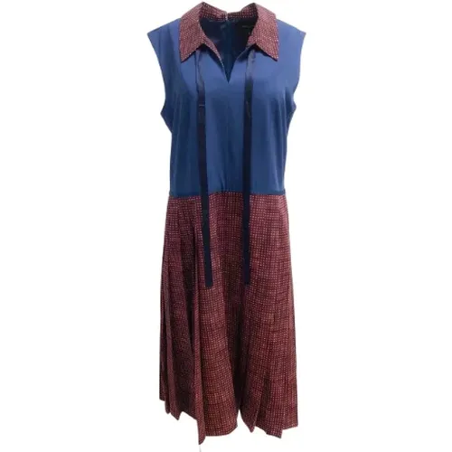 Wool Pleated Dress , female, Sizes: L - Marc Jacobs Pre-owned - Modalova