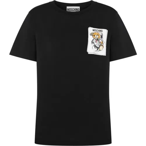 T-shirts und Polos mit Teddybärendruck - Moschino - Modalova