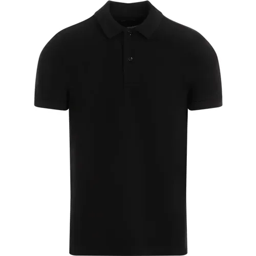 Tennis Piquet Polo Shirt Tom Ford - Tom Ford - Modalova