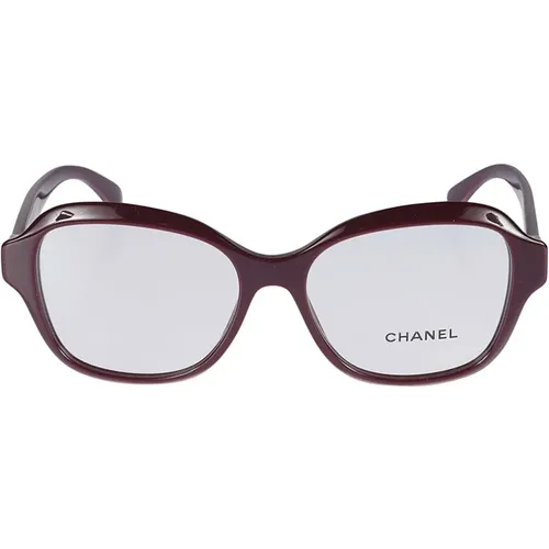 H Vista Stilvolle Brille , unisex, Größe: 54 MM - Chanel - Modalova