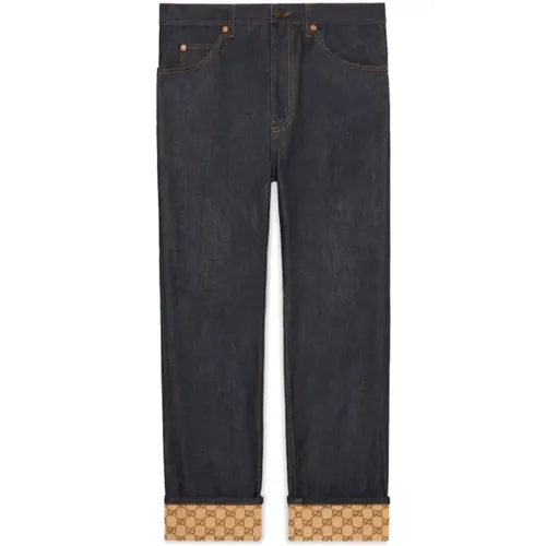 Classic Denim Jeans for Everyday Wear , male, Sizes: W33, W34, W36, W35 - Gucci - Modalova